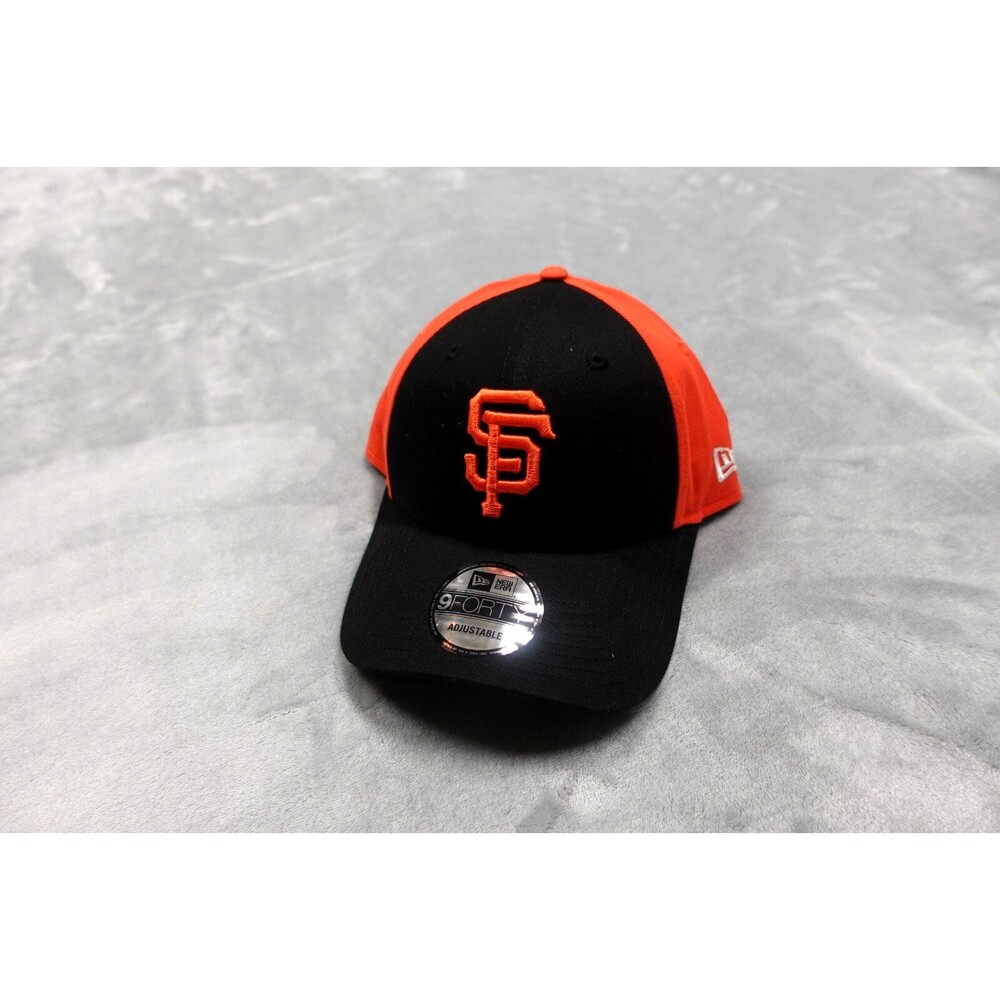 San Francisco Giants Hat Cap Snap Back Black Orange New Era Baseball Mens